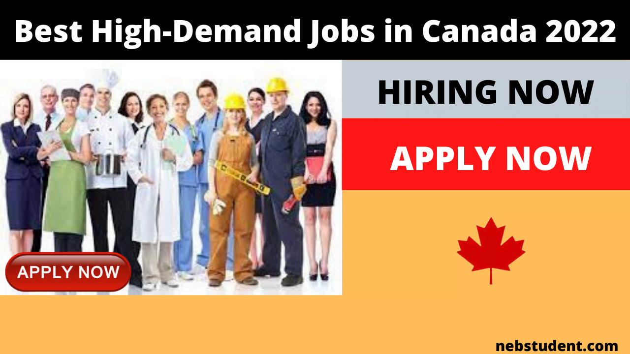 Best High-Demand Jobs in Canada 2022