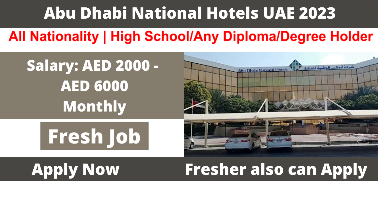 Abu Dhabi National Hotels UAE 2023