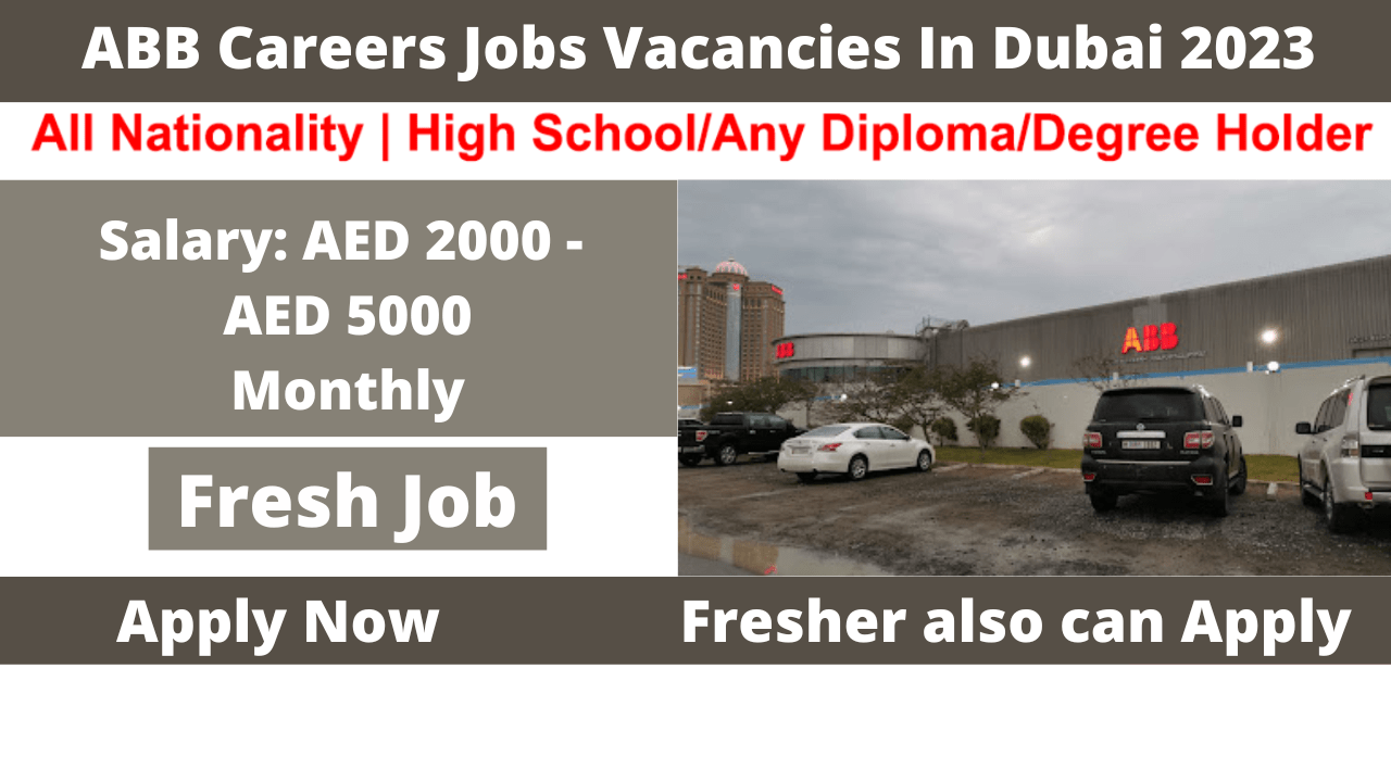 ABB Careers Jobs Vacancies In Dubai 2023