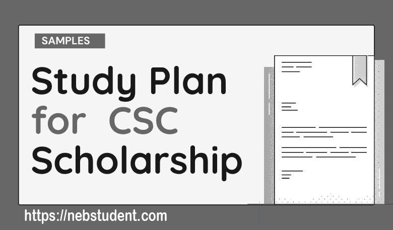 Study Schedule for the 2023 Chinese Government CSC Scholarship
