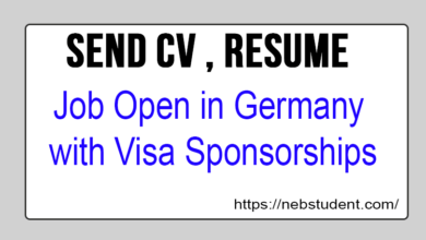 Job Open in Germany with Visa Sponsorships in 2023 | Work in Germany