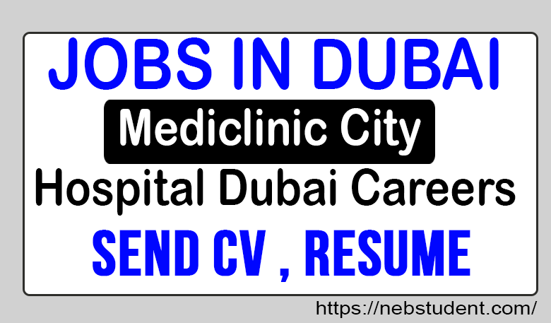 Mediclinic City Hospital Dubai Careers | Mediclinic Careers Dubai