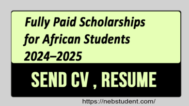 Fully Paid Scholarships for African Students 2024–2025