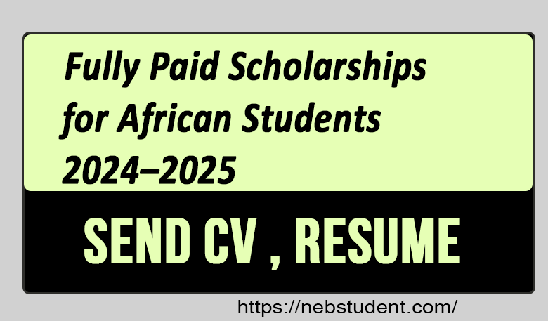 Fully Paid Scholarships for African Students 2024–2025