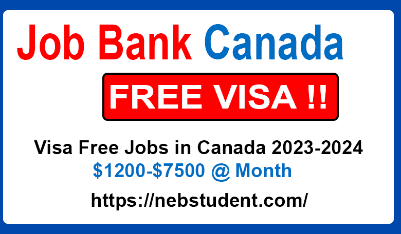Visa Free Jobs in Canada