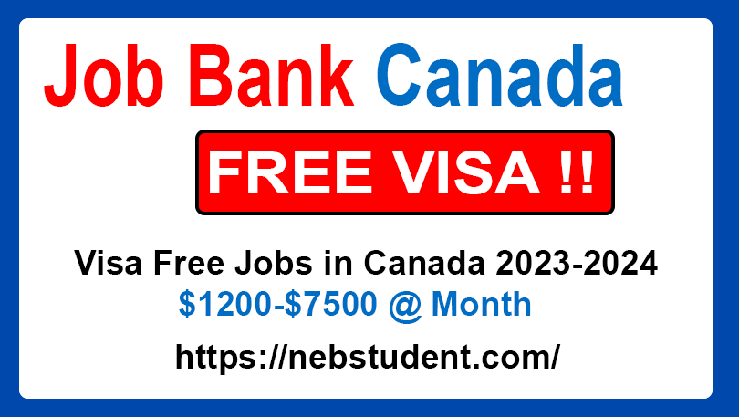 Visa Free Jobs In Canada 2023 2024 Neb Student   Visa Free Jobs In Canada 