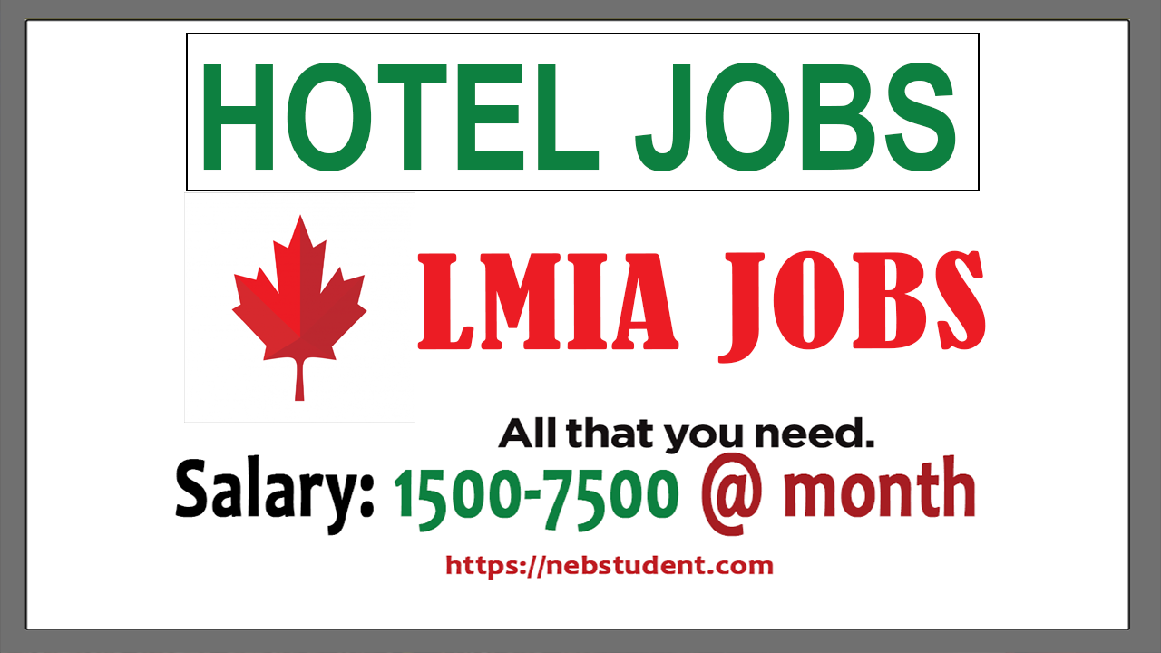 Hotel Jobs in Canada with Visa Sponsorship