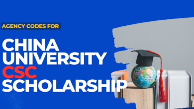 China University Agency Codes for CSC Scholarship 2025