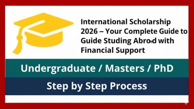 International Scholarship 2026 – Your Complete Guide to Studying Abroad with Financial Support