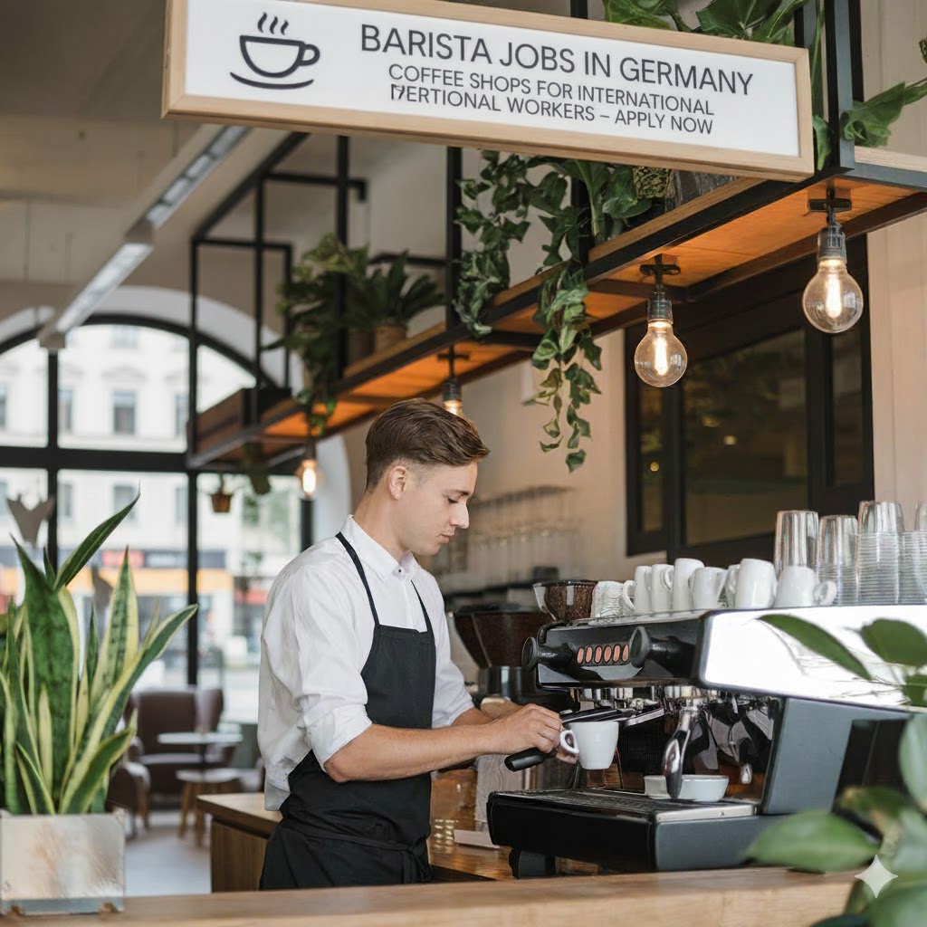 Barista Jobs in Germany Coffee Shops for International Workers 2026