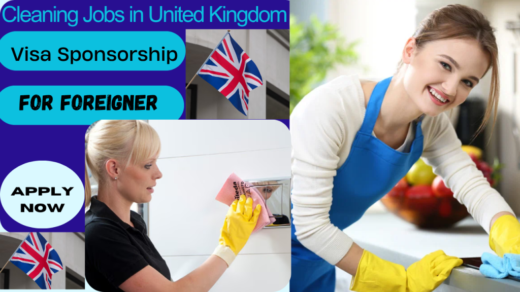 Cleaning Jobs in UK with Visa Sponsorship 2026