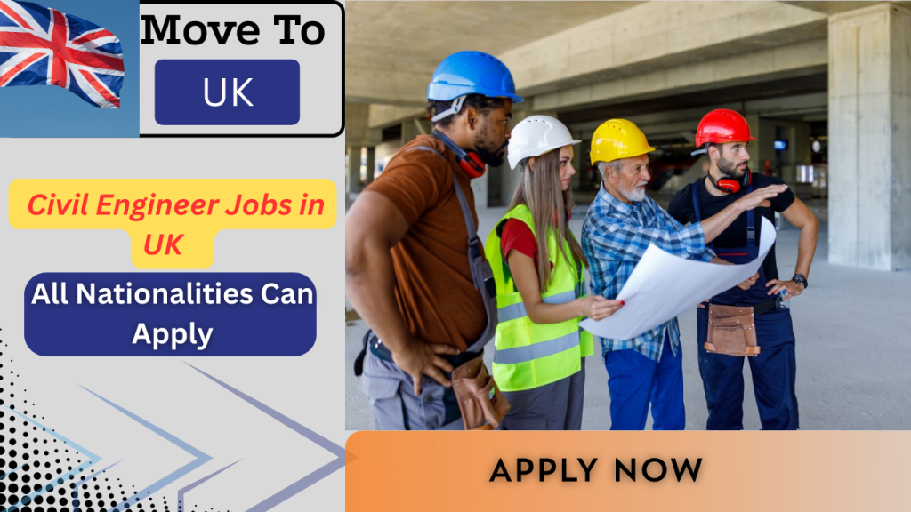 Civil engineer jobs in UK with visa sponsorship 2026