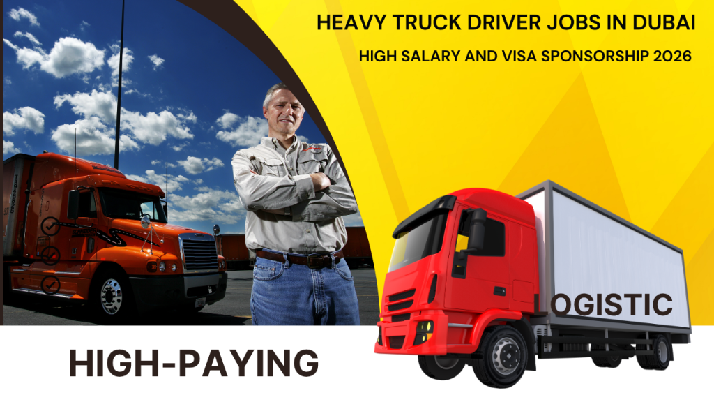 Heavy Truck Driver Jobs in Dubai – High Salary and Visa Sponsorship 2026