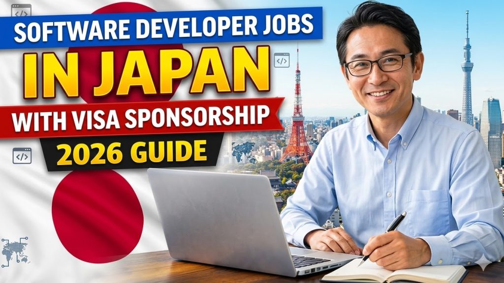 Software Developer Jobs in Japan with Visa Sponsorship 2026