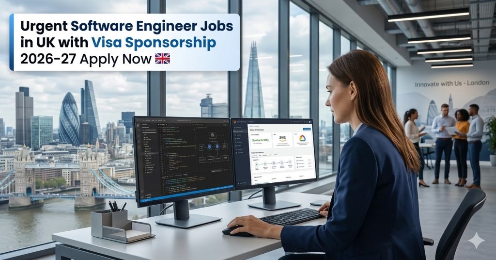 Urgent Software Engineer Jobs in UK with Visa Sponsorship 2026–27