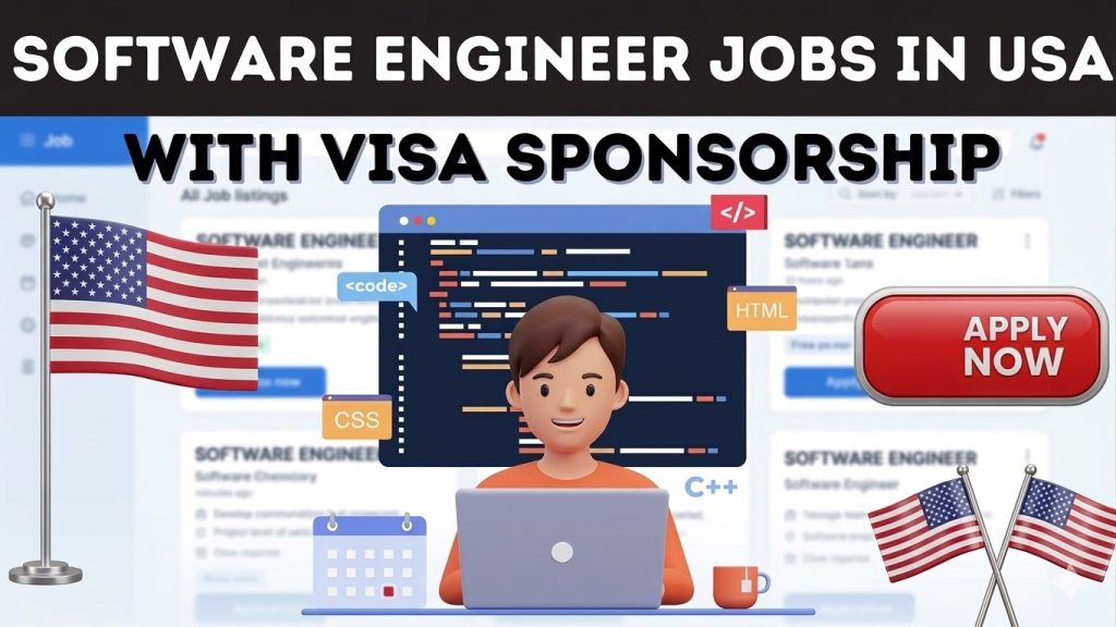 Software Developer Jobs in USA with Visa Sponsorship for Foreigners (2026 Guide)