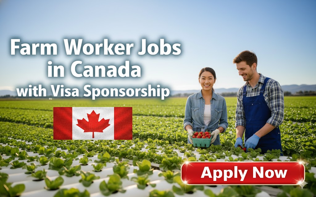 Farm Worker Jobs in Canada 2026 – LMIA Approved Visa Sponsorship Opportunities