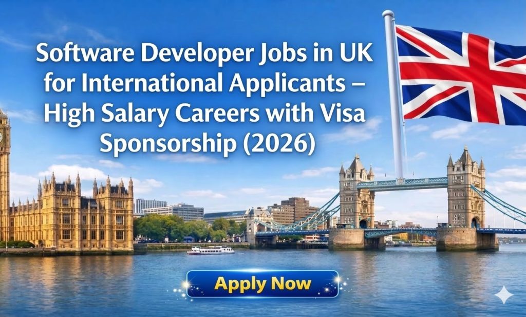 Software Developer Jobs in UK for International Applicants – High Salary Careers with Visa Sponsorship (2026)
