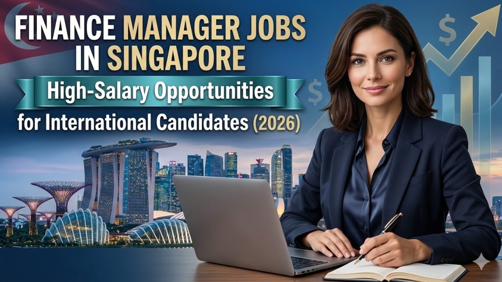 Finance Manager Jobs in Singapore with High Salary for International Candidates 2026