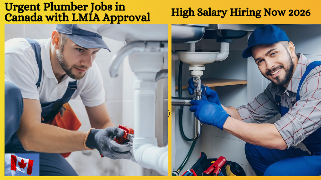 Urgent Plumber Jobs in Canada with LMIA Approval 2026